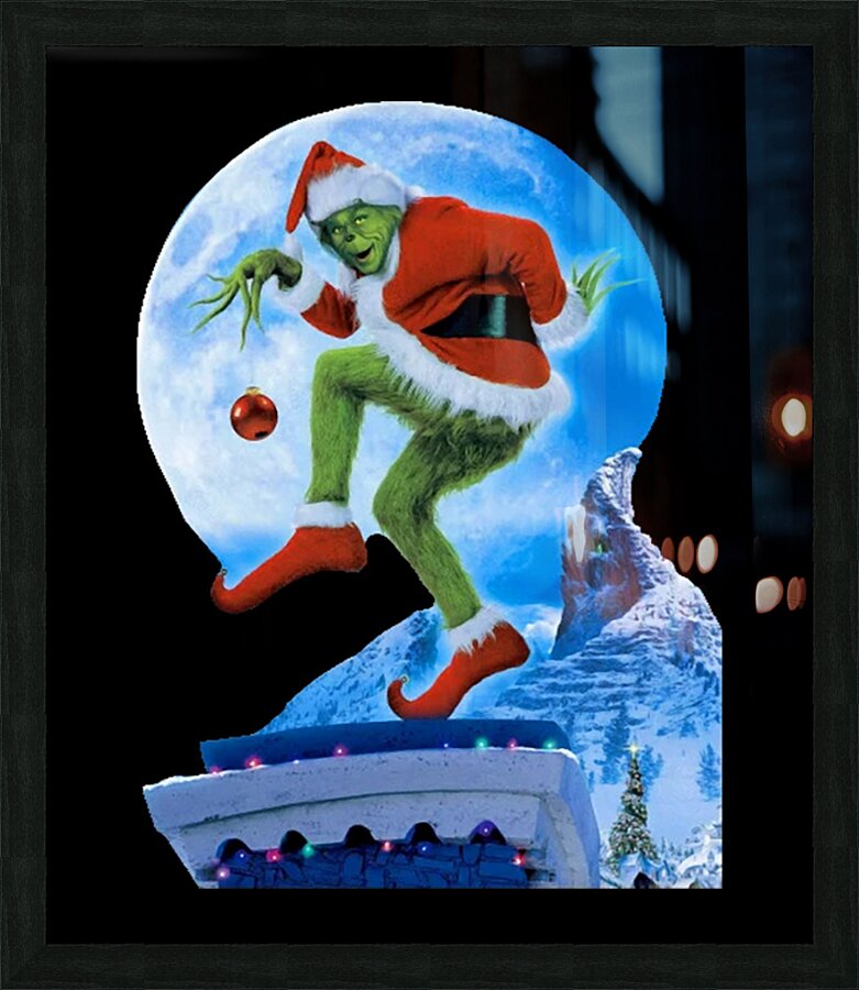 The Grinch 5 Picture Frame print