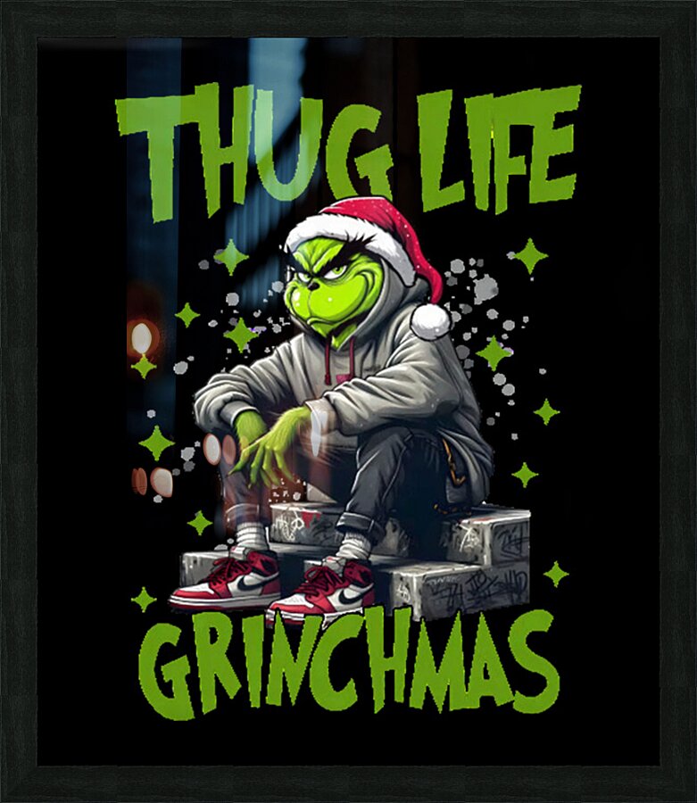The Grinch 10 Picture Frame print