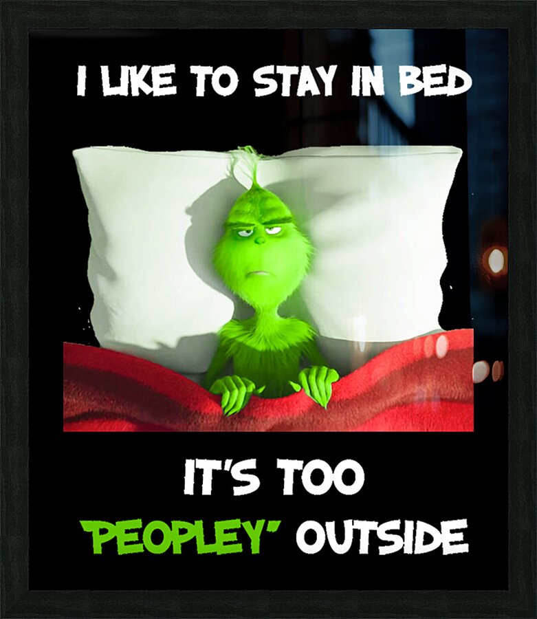 The Grinch 31 Picture Frame print