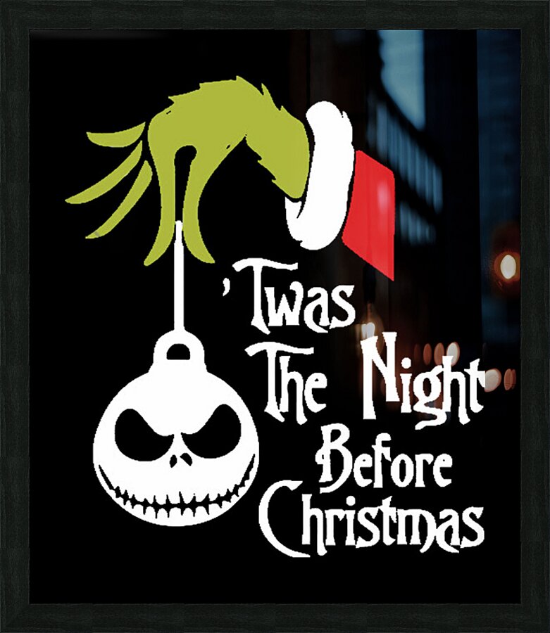 The Grinch 49 Picture Frame print