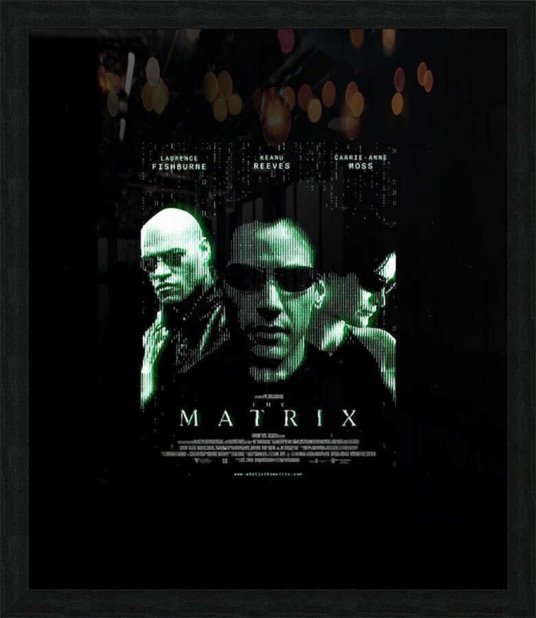 The Matrix 8 Picture Frame print