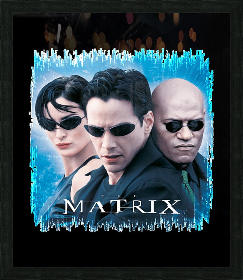 The Matrix 17 Picture Frame print