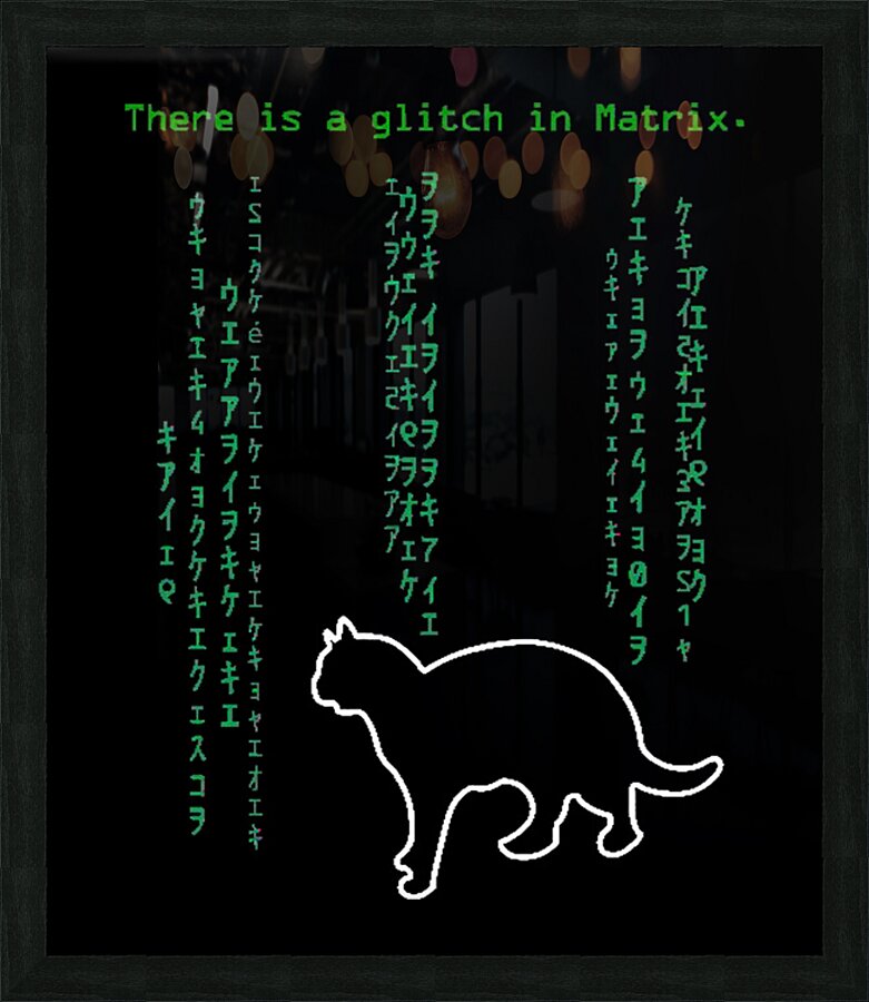 The Matrix 20 Picture Frame print