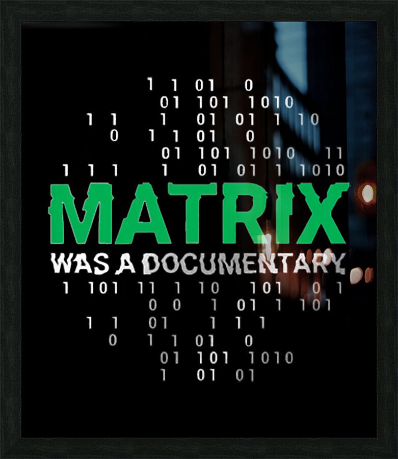 The Matrix 23 Picture Frame print