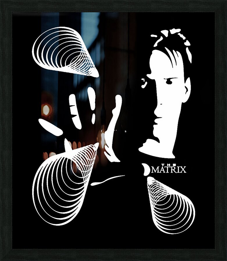 The Matrix 26 Picture Frame print