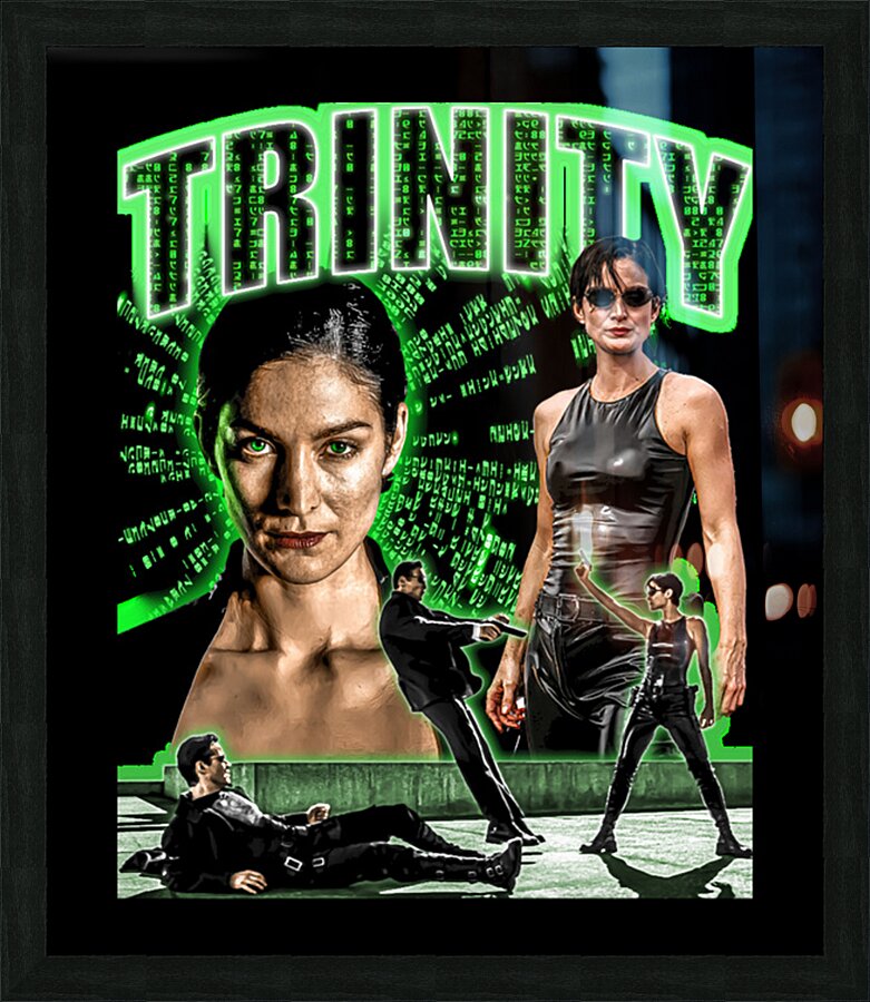 The Matrix 30 Picture Frame print