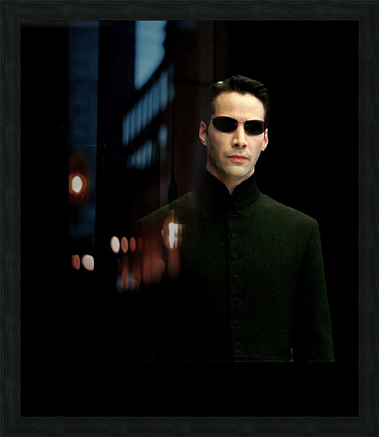 The Matrix 40 Picture Frame print