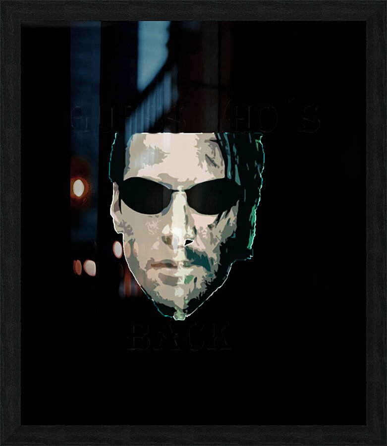The Matrix 41 Picture Frame print