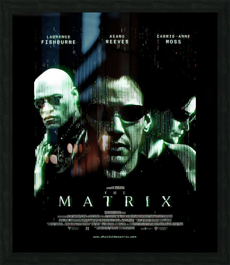 The Matrix 44 Picture Frame print