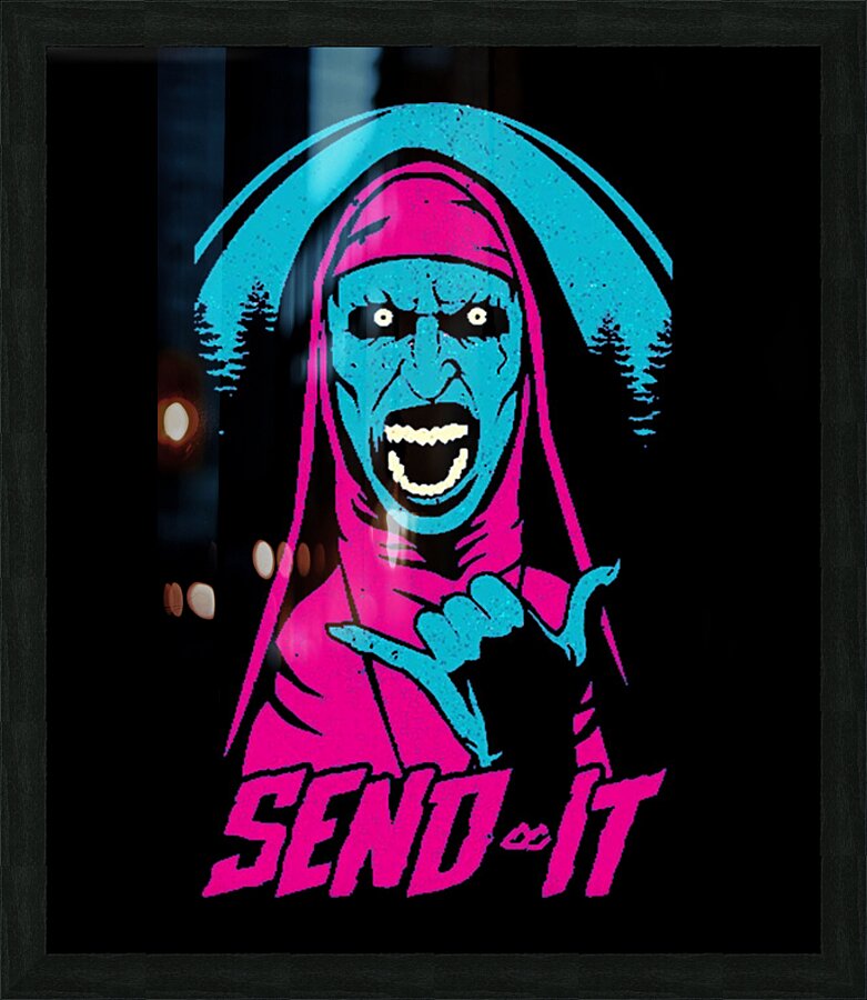 The Nun 21 Picture Frame print