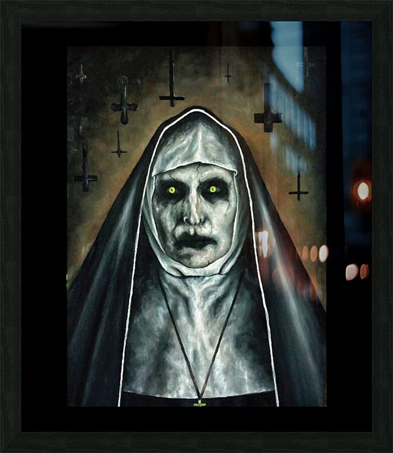 The Nun 24 Picture Frame print