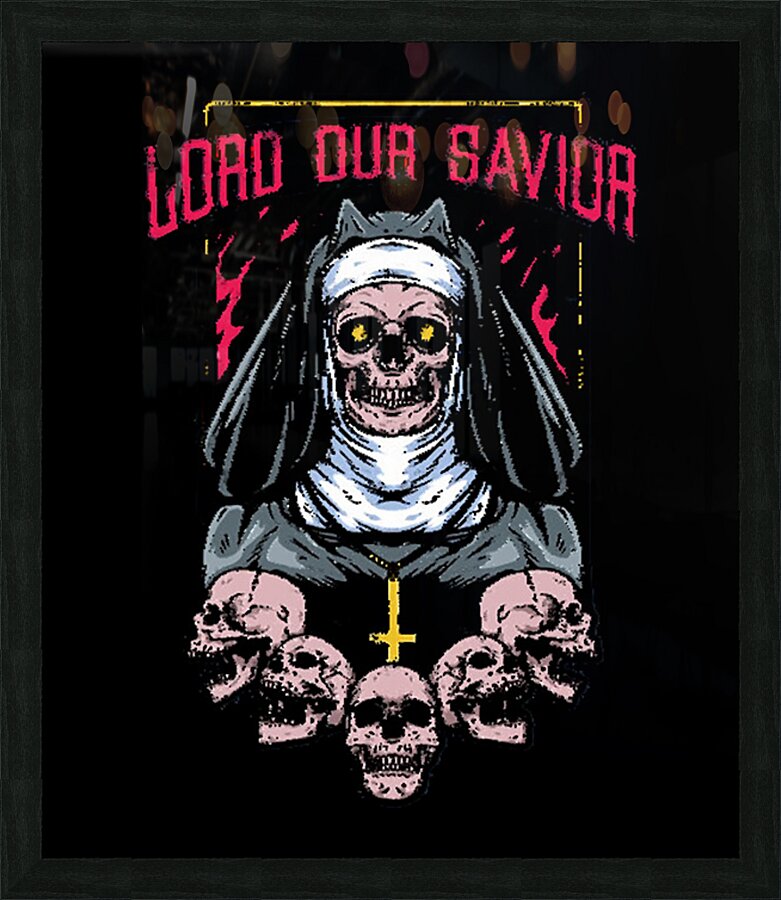 The Nun 29 Picture Frame print