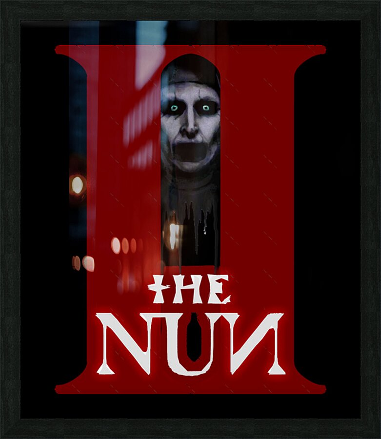 The Nun 39 Picture Frame print