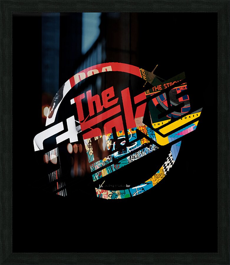 The Strokes 8 Picture Frame print