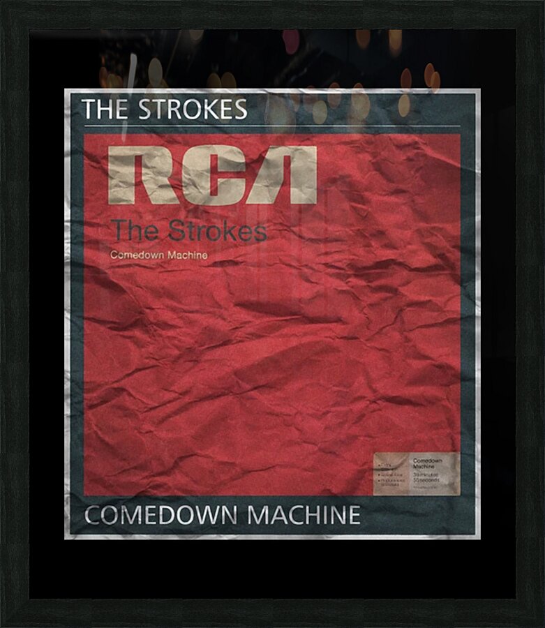 The Strokes 9 Picture Frame print