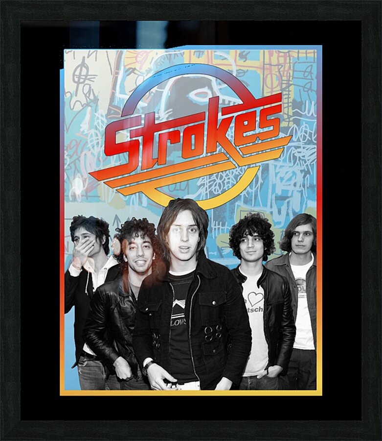 The Strokes 16 Picture Frame print