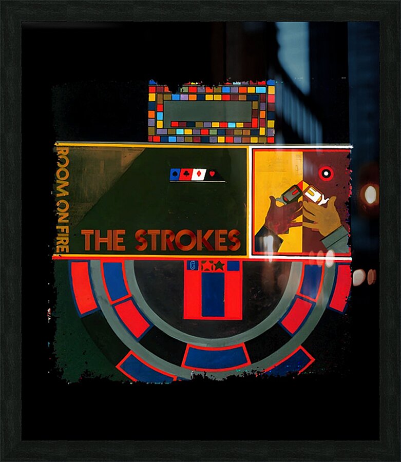 The Strokes 19 Picture Frame print