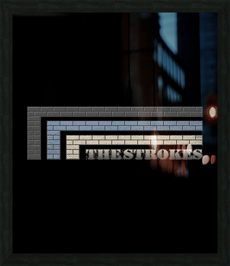 The Strokes 24 Picture Frame print