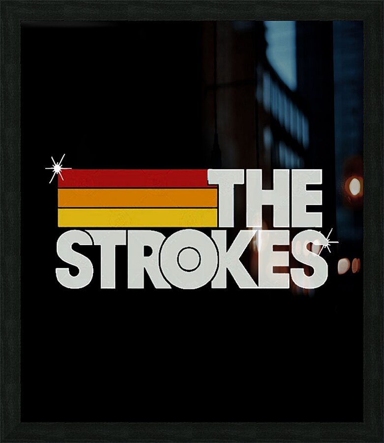 The Strokes 25 Picture Frame print