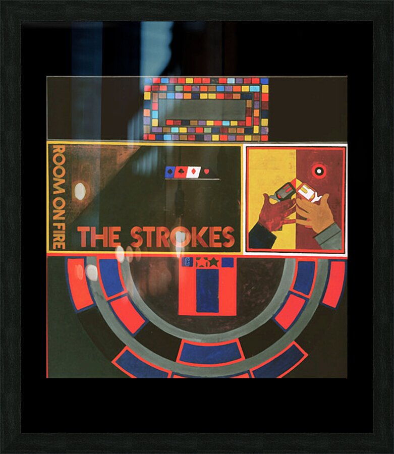 The Strokes 26 Picture Frame print