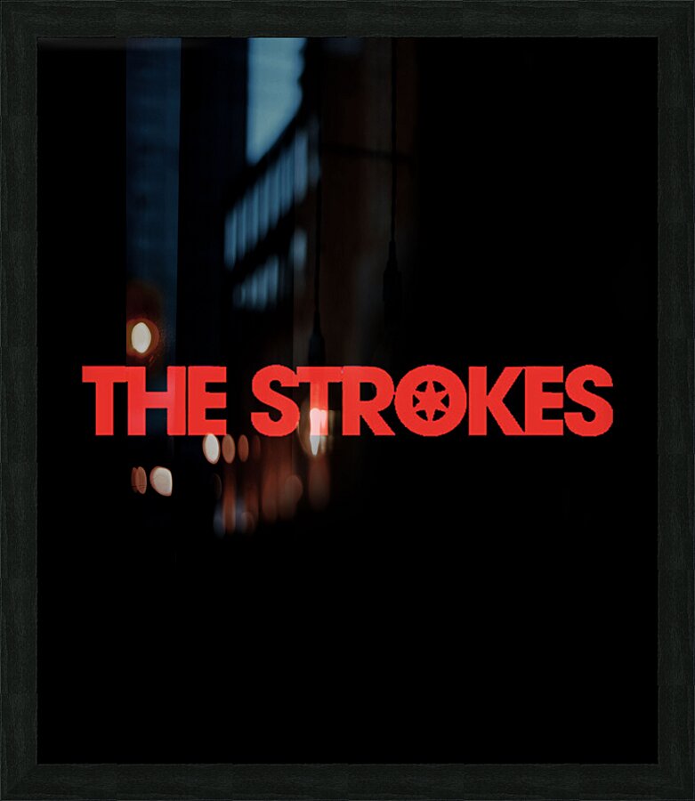 The Strokes 30 Picture Frame print