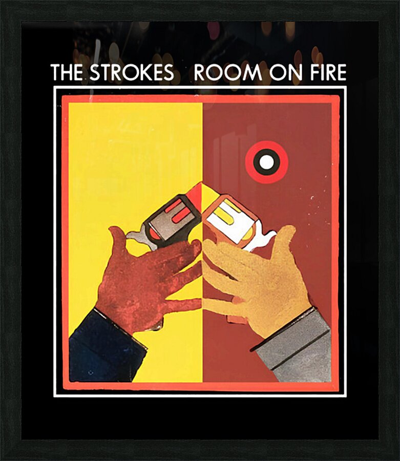 The Strokes 37 Picture Frame print