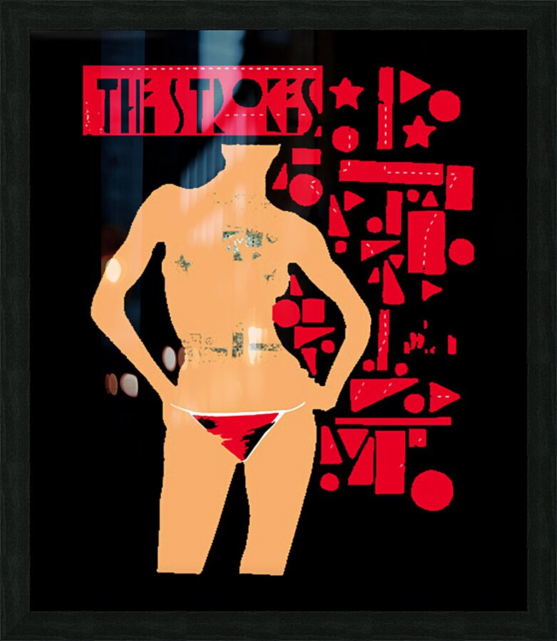 The Strokes 38 Picture Frame print