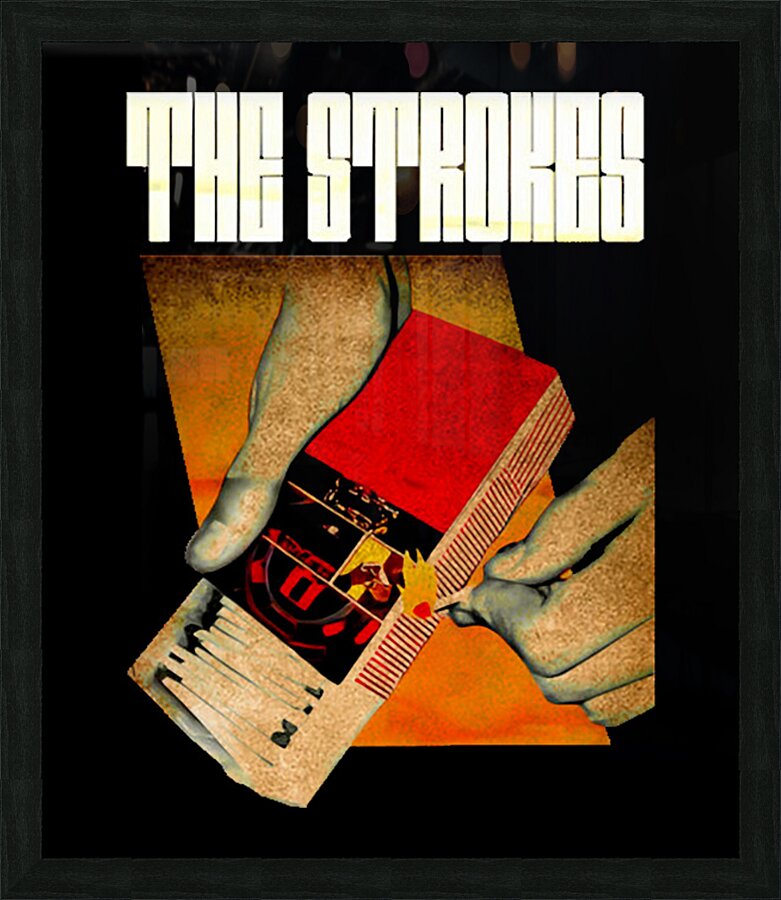 The Strokes 40 Picture Frame print