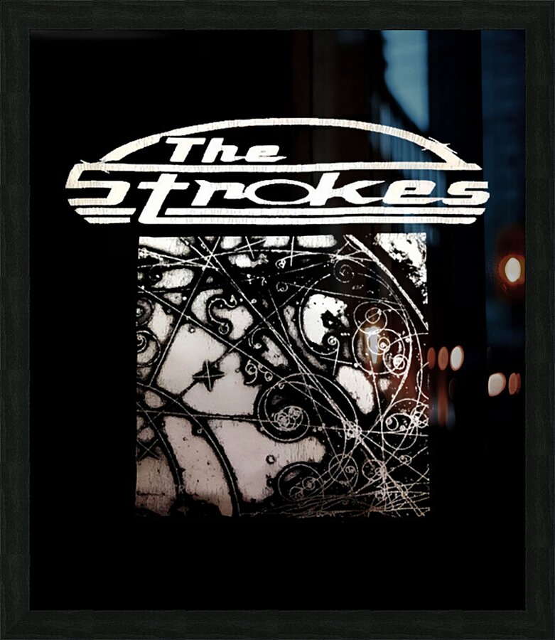 The Strokes 42 Picture Frame print