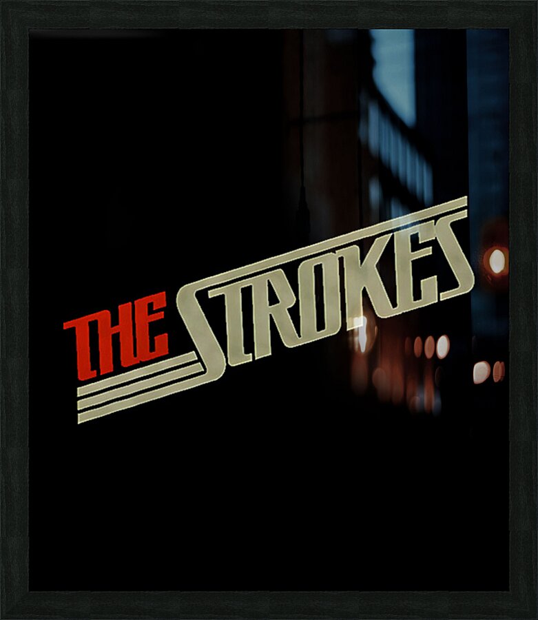 The Strokes 43 Picture Frame print