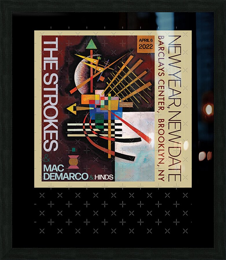 The Strokes 45 Picture Frame print