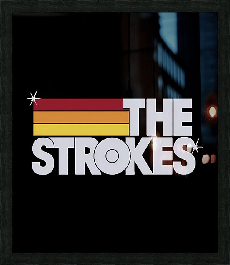 The Strokes 46 Picture Frame print
