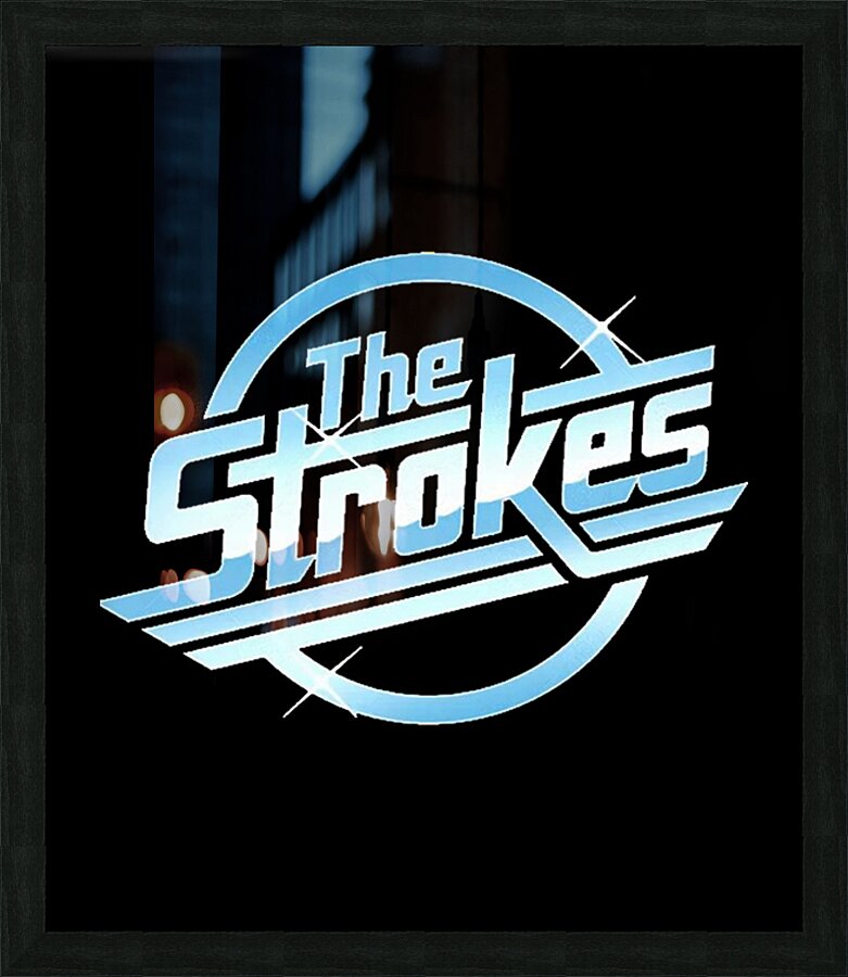 The Strokes 49 Picture Frame print