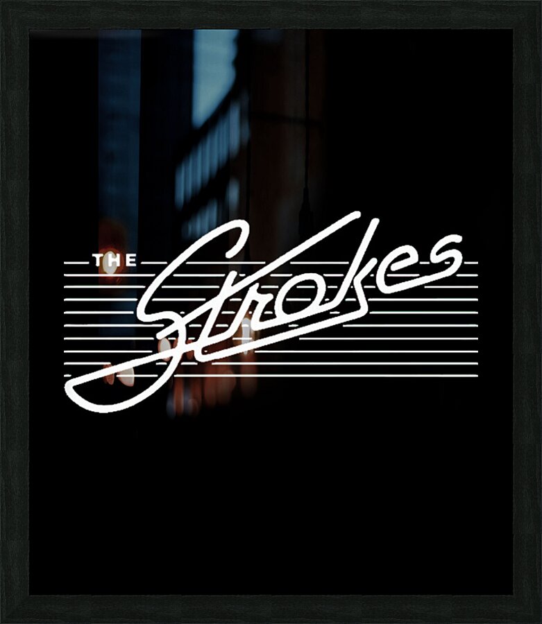 The Strokes 50 Picture Frame print