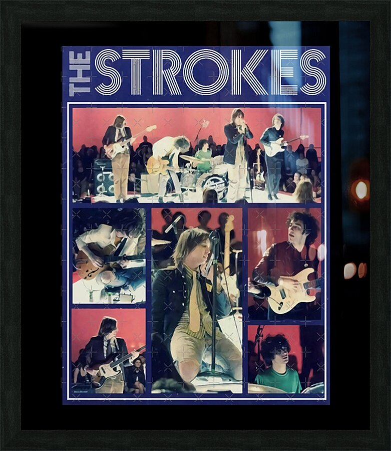 The Strokes 55 Picture Frame print