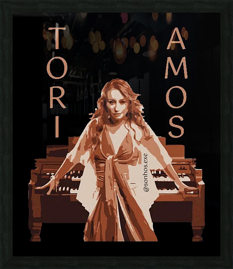 tori amos 42 Picture Frame print
