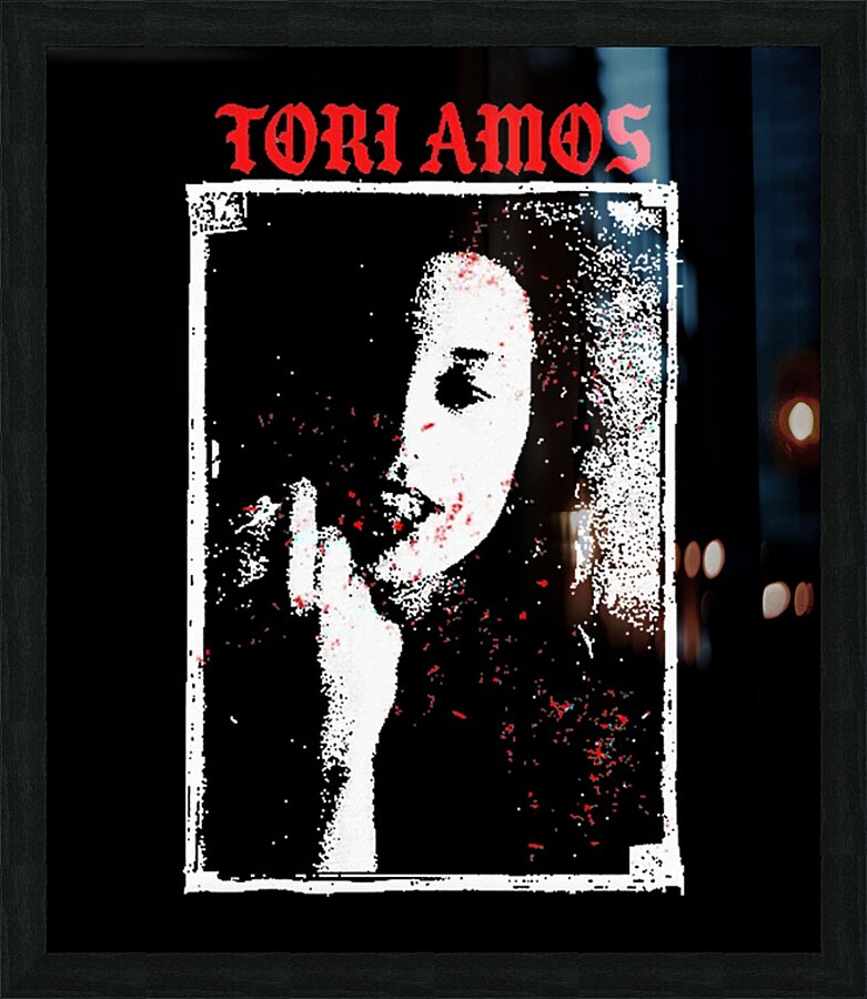 tori amos 48 Picture Frame print