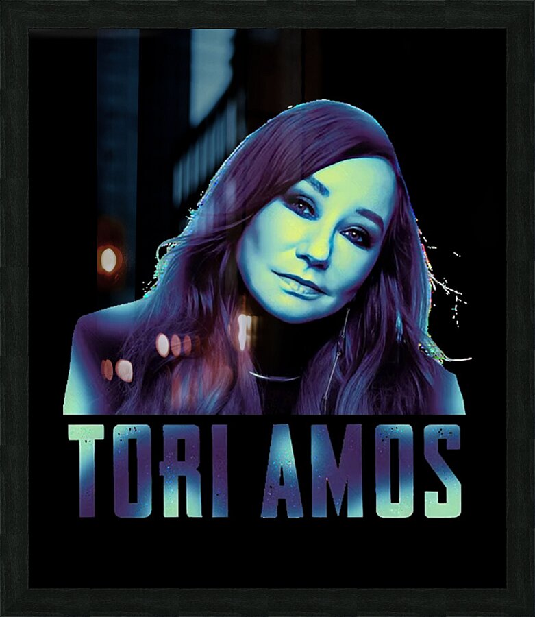 tori amos 56 Picture Frame print