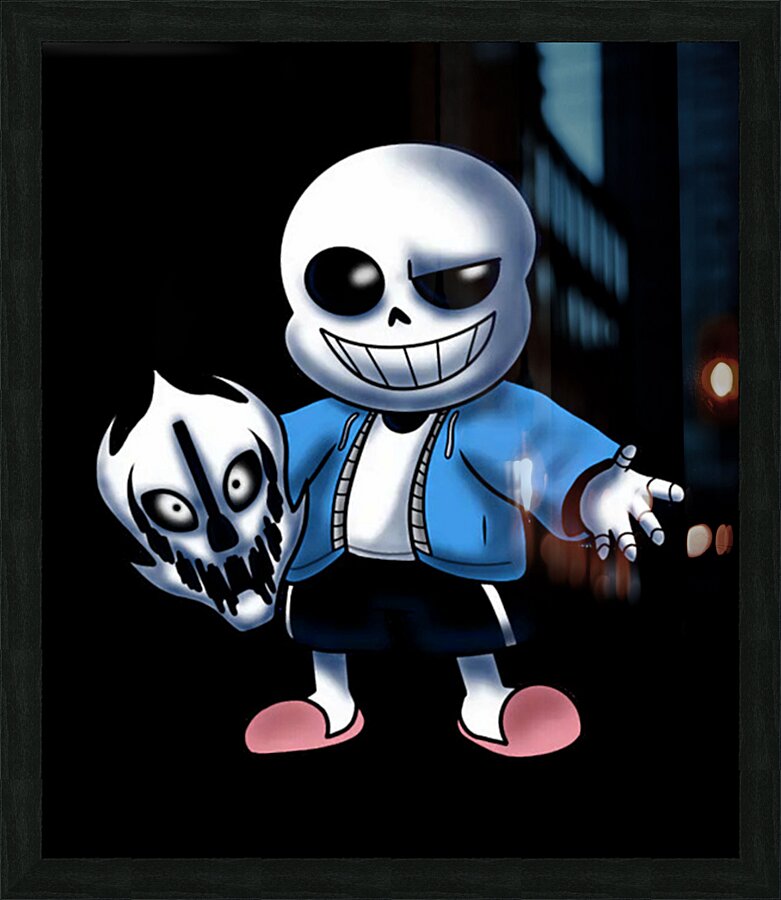 Undertale 4 Picture Frame print
