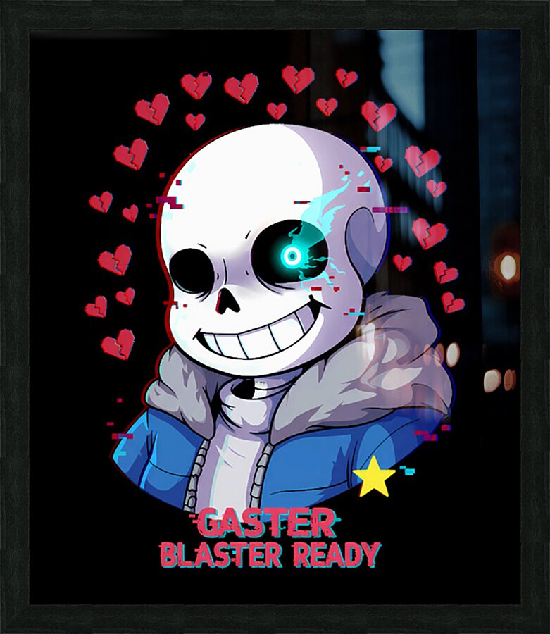 Undertale 5 Picture Frame print