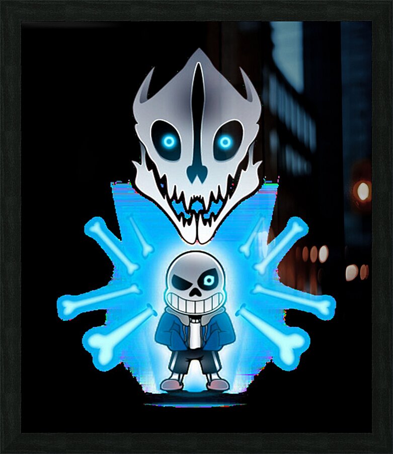 Undertale 8 Picture Frame print