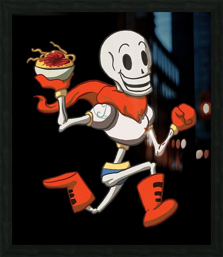 Undertale 9 Picture Frame print