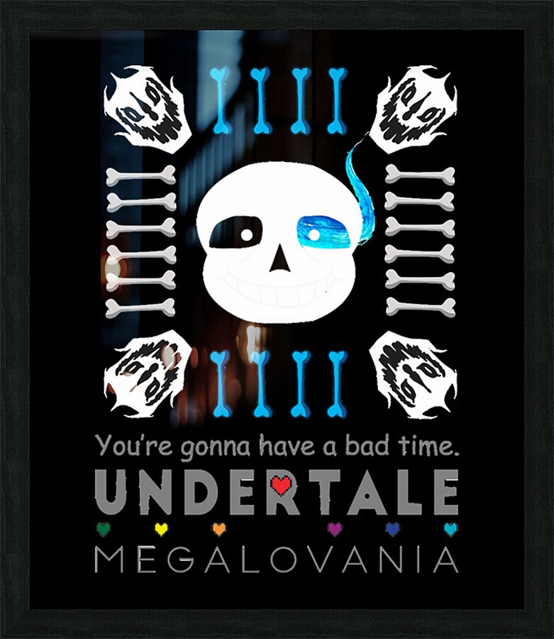 Undertale 15 Picture Frame print