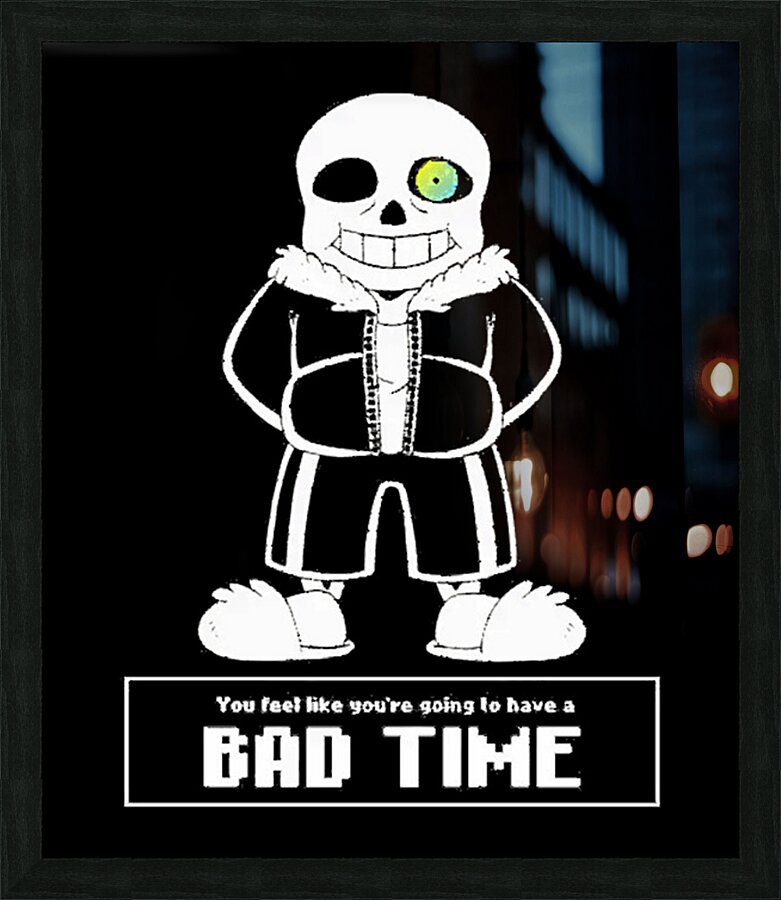 Undertale 16 Picture Frame print