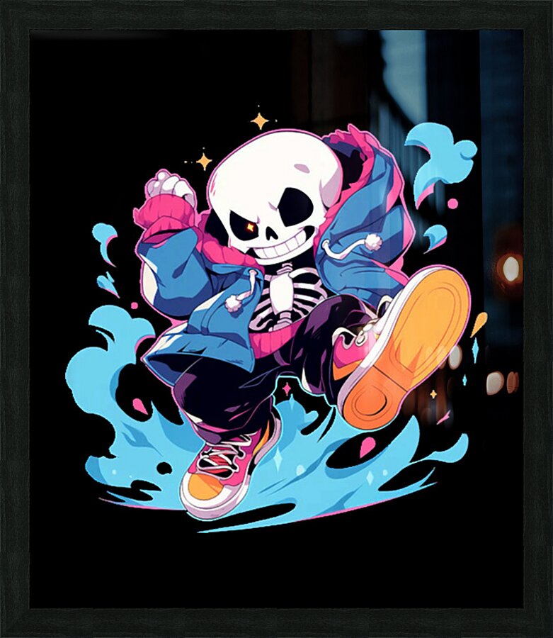 Undertale 24 Picture Frame print