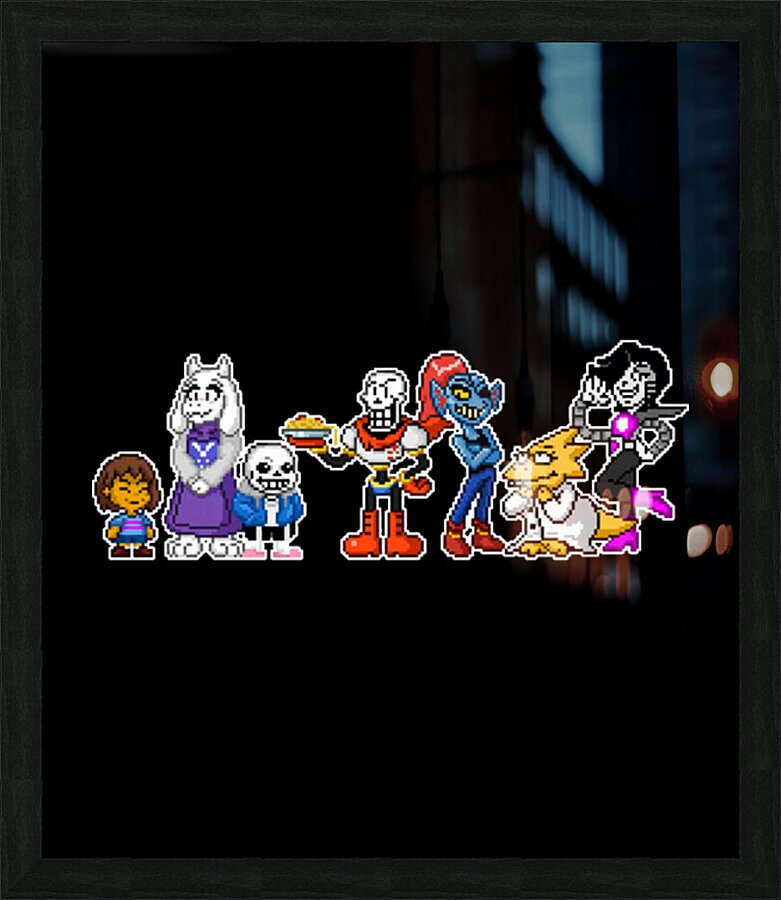 Undertale 30 Picture Frame print