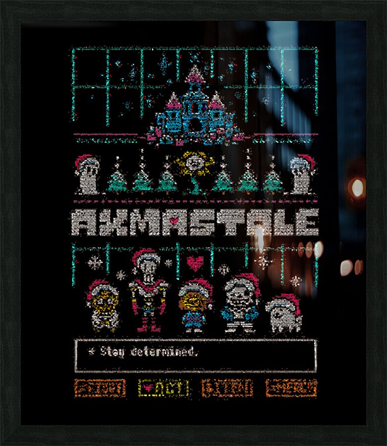Undertale 32 Picture Frame print