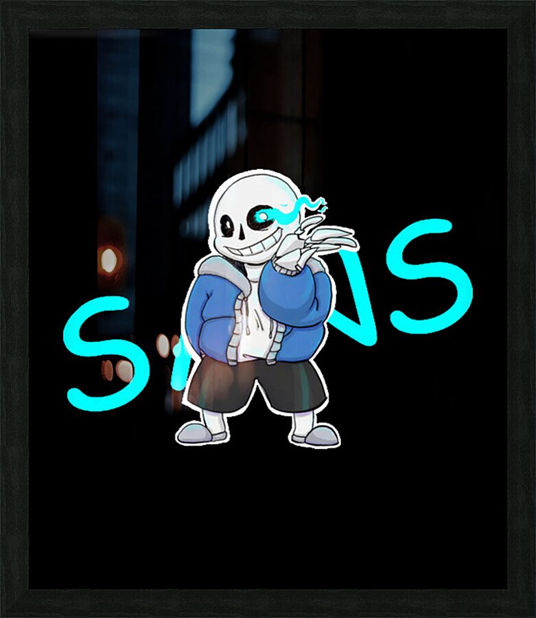 Undertale 33 Picture Frame print