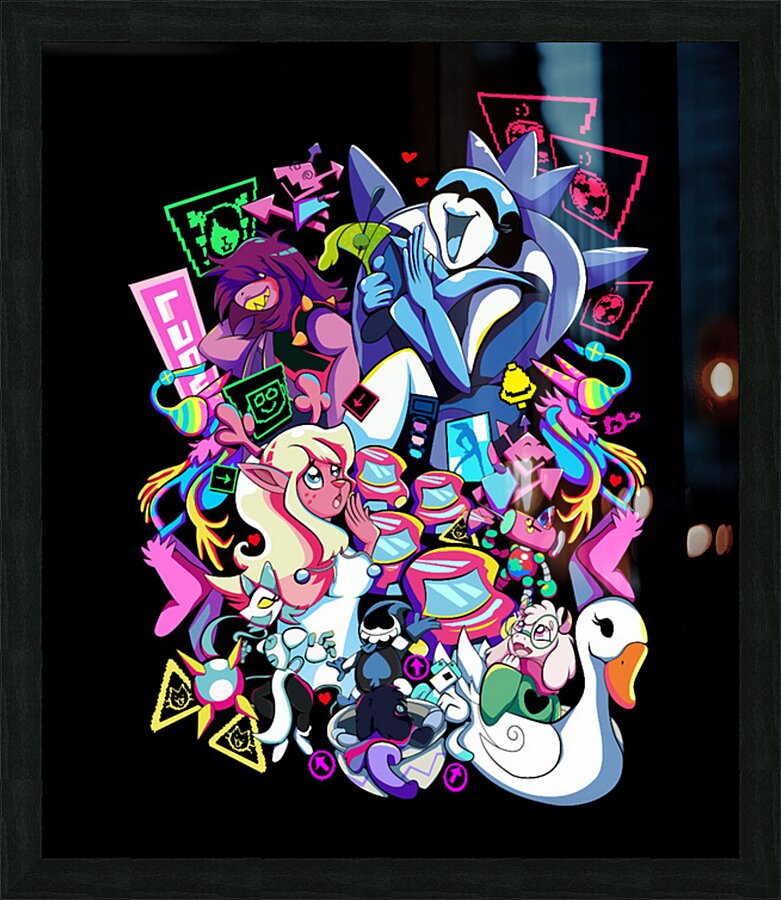 Undertale 38 Picture Frame print