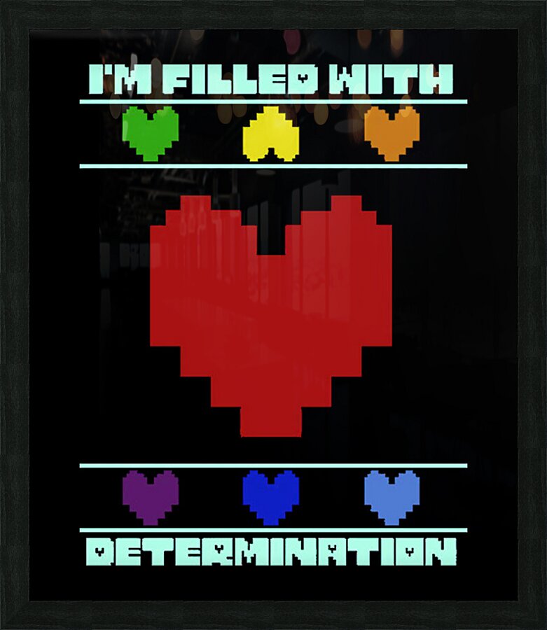 Undertale 42 Picture Frame print